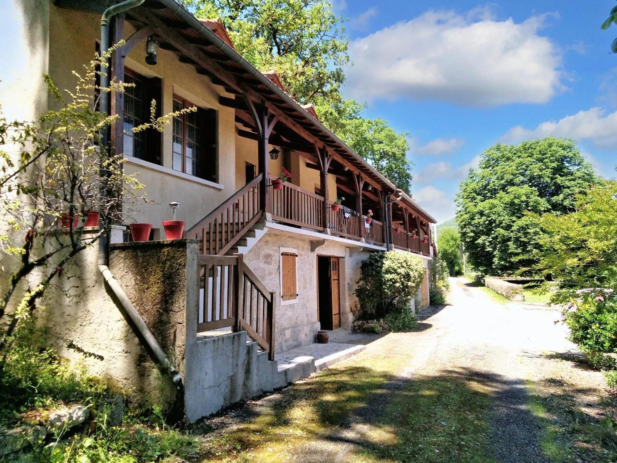 Villa Confortable A Milhars Avec Piscine Privee Exterior foto